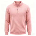 Lightweight Knit Quarter-Zip Pullover