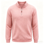Lightweight Knit Quarter-Zip Pullover