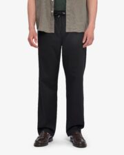 Organic Twill Pants - Deep Black - Image 3